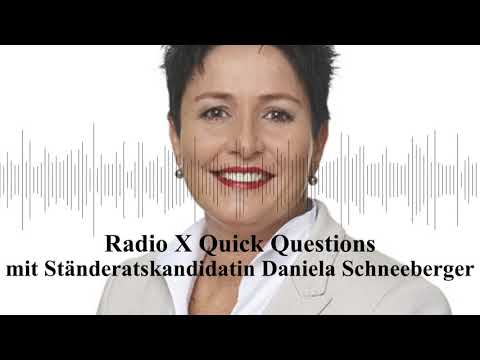 Radio X Quick Questions mit Ständeratskandidatin Daniela Schneeberger