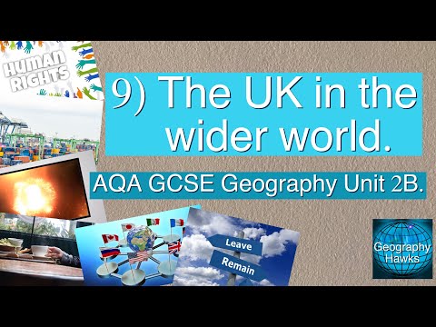 9) The UK in the wider world. Powered by @GeographyHawks