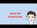 Does your business qualify for the new SST Sales Tax Exemption