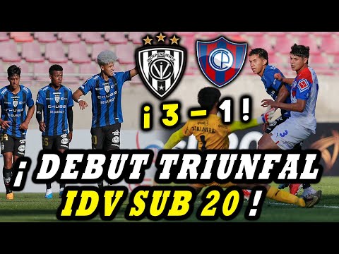 ¡3-1 EN EL DEBUT ¡CON KENDRY PAEZ AL CAMBIO! IDV SUB 20 ARRANCÓ LA COPA CON UN TRIUNFAZO!