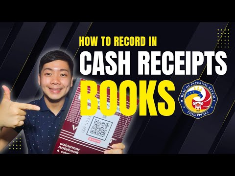 PAANO MAG RECORD SA CASH RECEIPTS JOURNAL - BIR MANUAL BOOKS OF ACCOUNT