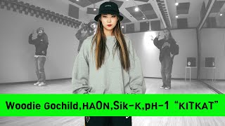 [ BlackHood_SiNae ] Woodie Gochild, HAON,Sik-K,pH-1  &quot;KITKAT&quot; (kpop choreography)