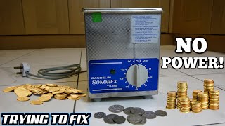 Trying to FIX a West German ULTRASONIC CLEANER - Bandelin Sonorex TK52