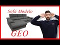 Miniatura Sofá Chaiselongue Relax Motor Geo