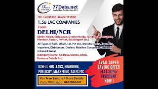 Delhi Companies Database - List of Companies in Delhi