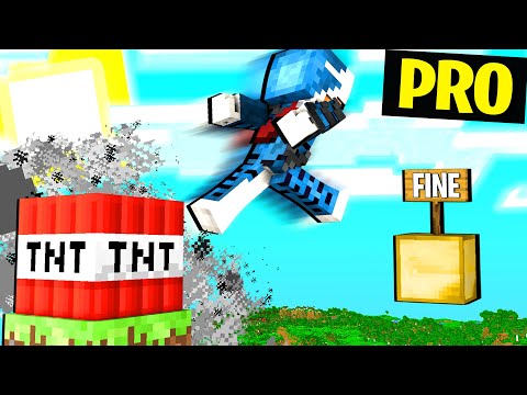 I TRIED THE PARKOUR FOR PRO OF MINECRAFT ITA