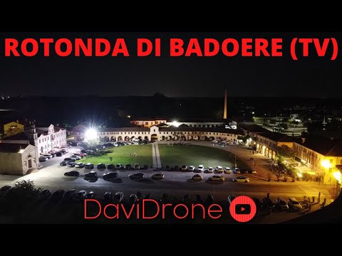 Rotonda di Badoere | First night flight | Drone 4k
