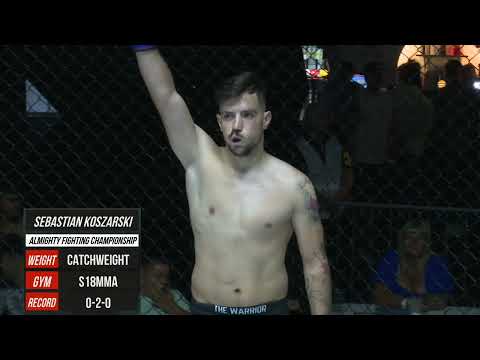 Almighty Fighting Championship 27 - Rabi Mbata vs Sebastian Koszarski