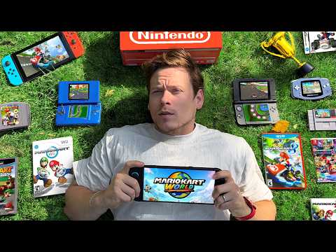 I Tried Every Mario Kart EVER.