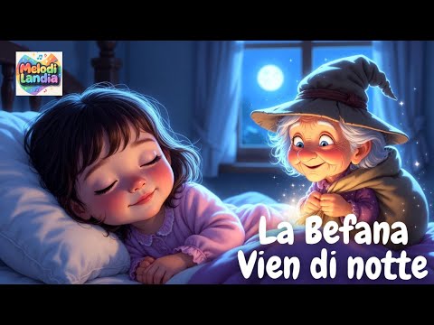 Befana Comes at Night 🎶 | Traditional Italian Children's Song | Epiphany