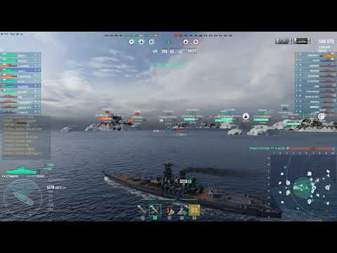 30KM snipe in Yamato | World of Warships Asia