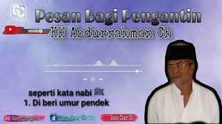 Download lagu Nasehat Bagi Yang Menikah oleh KH Abdurrahman Ch mp3 Download lagu Nasehat Bagi Yang Menikah oleh KH Abdurrahman Ch mp3