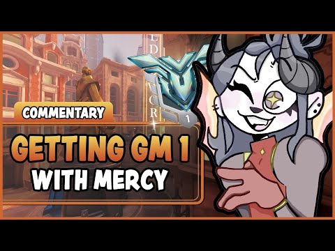 Getting GRANDMASTER 1 as Mercy in OW2 | Commentary Gameplay