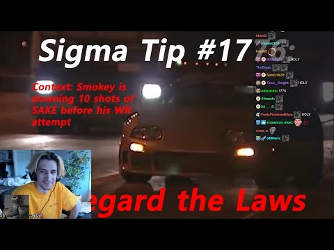 xQc reacts to Sigma Driver giving any Sigma Tips with the explanation and simulate