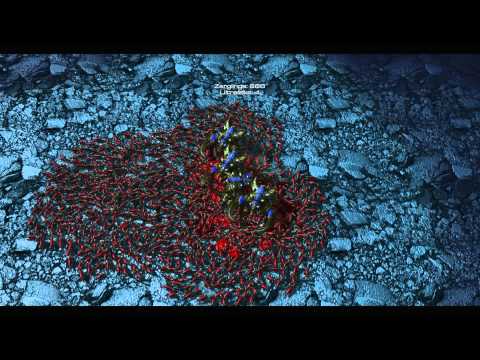 2000 zerglings vs 4 ultralisks