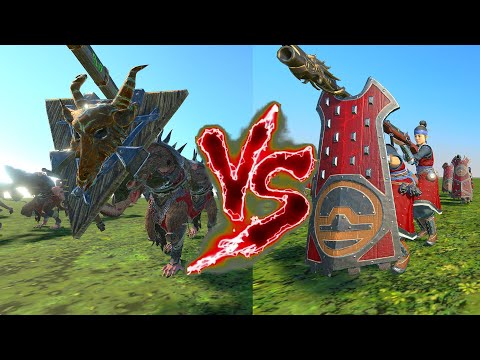 Warplock Jezzails VS Crane Gunners. Total War Warhammer 3