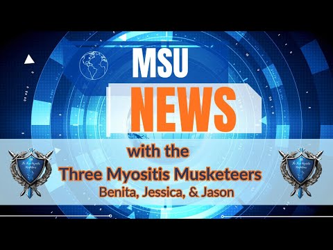 Catch "The Three Myositis Musketeers Interview with Dr. Kelly Diaz
