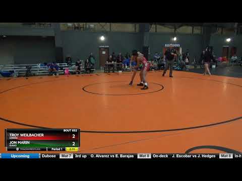 Junior 113 Troy Weilbacher Hawaii Vs Jon Marin Idaho