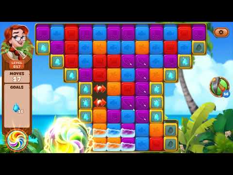 Lost Island Blast Adventure Level 617 - No Boosters