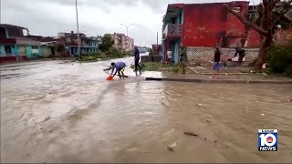 Mira observa todo los problemas que causo el Huracan en Cuba