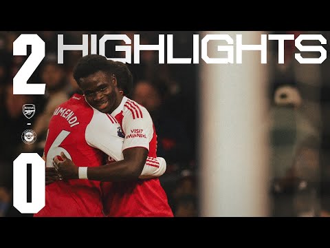 HIGHLIGHTS | Merino and Saka seal the win! | Arsenal vs Brentford (2-0) | Premier League