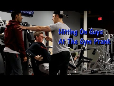 Hitting On Guys At The Gym PRANK