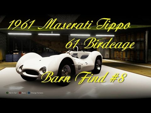 Forza Horizon 2 - Gameplay - Barn Find #8 - 1961 Maserati Tippo 61 Birdcage (XBox One)