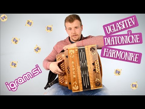 Uglasitev diatonične harmonike