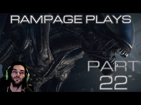 Alien: Isolation Hard PC Playthrough w/ Facecam - Part 22 - Destroy The Nest