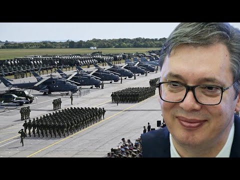 Serbia tregon “muskujt”, nxjerr tanket dhe avionët, Vuçiç në ekstazë: Jemi ushtria e parë në Evropë