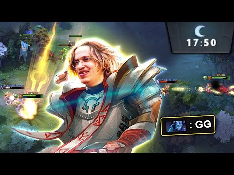 Topson SURPRISES enemy carry with this OFFLANE PICK