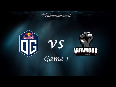 OG vs Infamous game 1,The International 2017 Play off