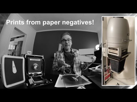 A dark room process with no film -- an interesting experiment!