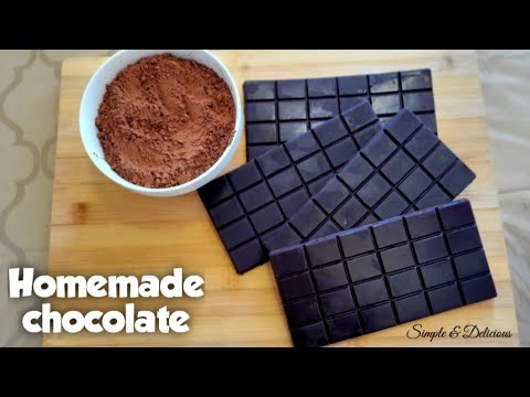 Homemade Dark Chocolate Recipe