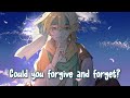 「Nightcore」-  forgive and forget (Jake Cornell) - (Lyrics)