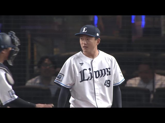 【6회표】라이온스·사사키 켄 지배하 복귀 후의 첫 등판을 무실점으로 억제!! 2025년 6월 5일 사이타마 세이부 라이온스 대 도쿄 야쿠르트 스와로즈