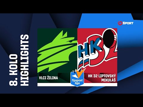 8. kolo: Vlci Žilina - HK 32 Liptovský Mikuláš 1:3 (1:1, 0:0, 0:2)