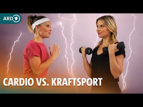 Cardio und Krafttraining zum Muskelaufbau und Abnehmen | Dr. Julia Fischer | ARD Gesund
