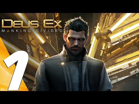 Deus Ex Mankind Divided - Gameplay Walkthrough Part 1 - Prologue [1080P 60FPS ULTRA]