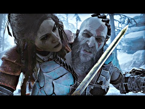 God of War Ragnarok - Kratos Vs. Freya Boss Fight (4K 60FPS)