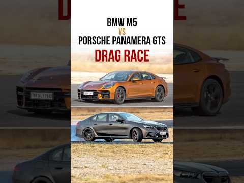 BMW M5 vs Porsche Panamera GTS #shorts