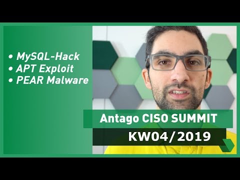 CISO Summit: KW 04 2019 - neue Magento-Hacks, apt und PEAR