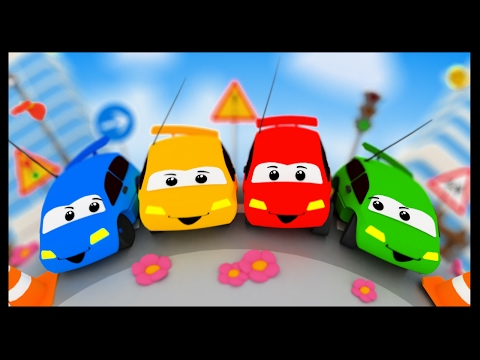 Chanson des couleurs Vroum Vroum Touni - Apprendre avec les voitures - Titounis