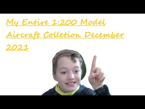 My Entire 1:200 Model Aircraft Collection