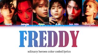Cover art for Xdinary Heroes - 'Freddy' Lyrics (Han/Rom/Eng)