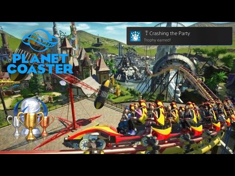 Crashing The Party Trophy Guide. Planet Coaster Ps4/Ps5