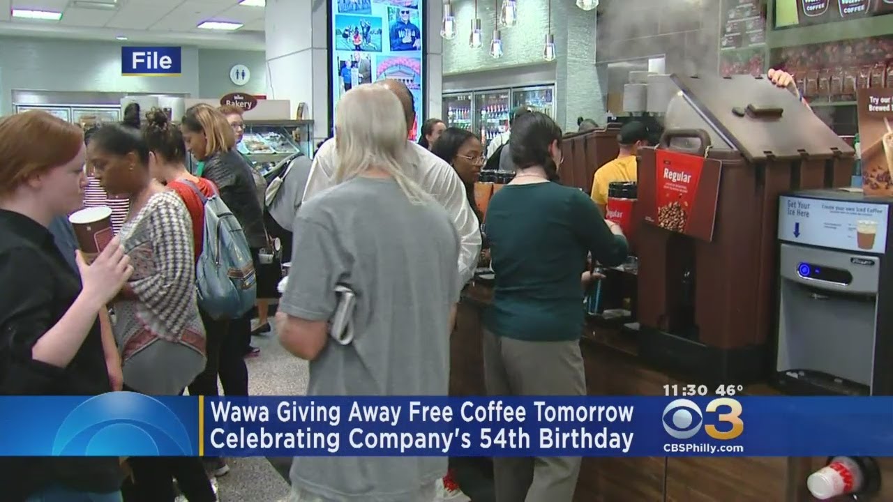 Free Coffee At Wawa On Thursday