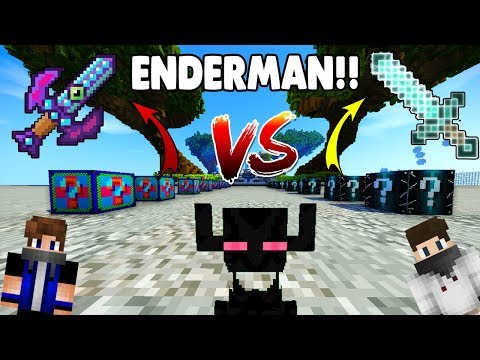 ENDER VS ELEKTRİKLİ ŞANS BLOKLARı - Minecraft