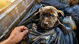 He Cried For Help as His Owners Threw Him Away