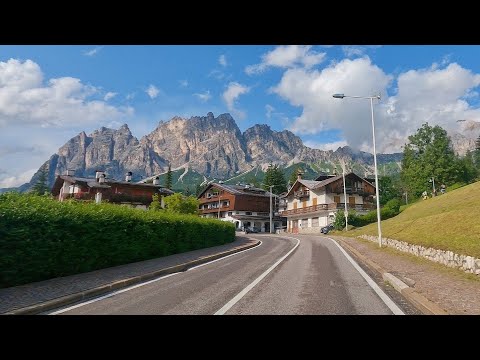 CORTINA D´AMPEZZO to LAGO DI LANDRO scenic drive | DOLOMITES | Italy